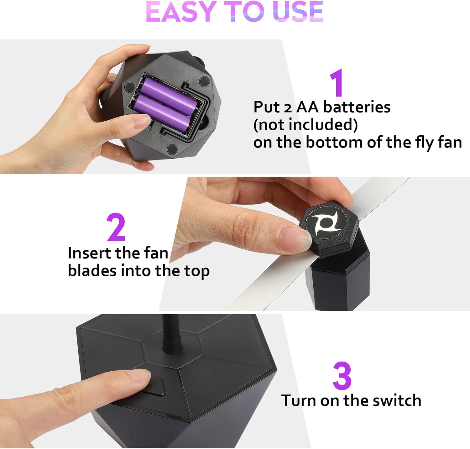 Fly Repellent Fan Outdoor Indoor