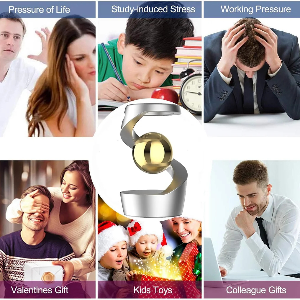 Last day 50% off🌀Anti-gravity desktop hanging gyroscope ornaments