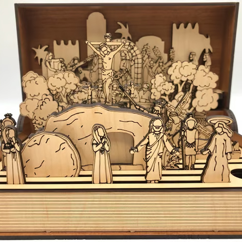 ✝️ Family Easter Holy Week Gift – A Unique Religious Heirloom