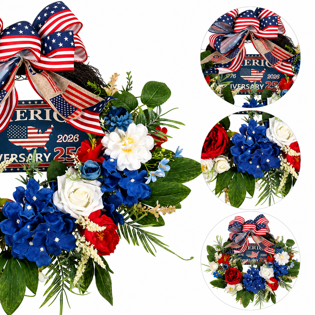 250th Anniversary Patriotic Wreath