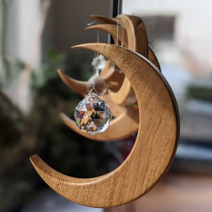 🔥Black Friday Sale 49% OFF🌙 Friendship Gift – Irish Moon Suncatcher 