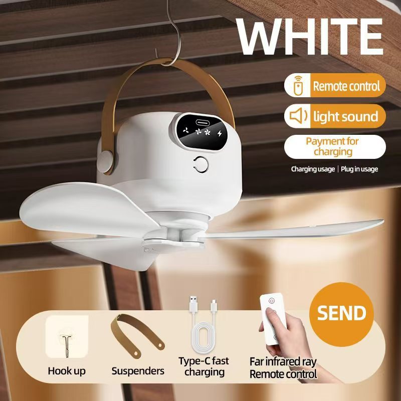 New upgrade · Multifunctional hook fan