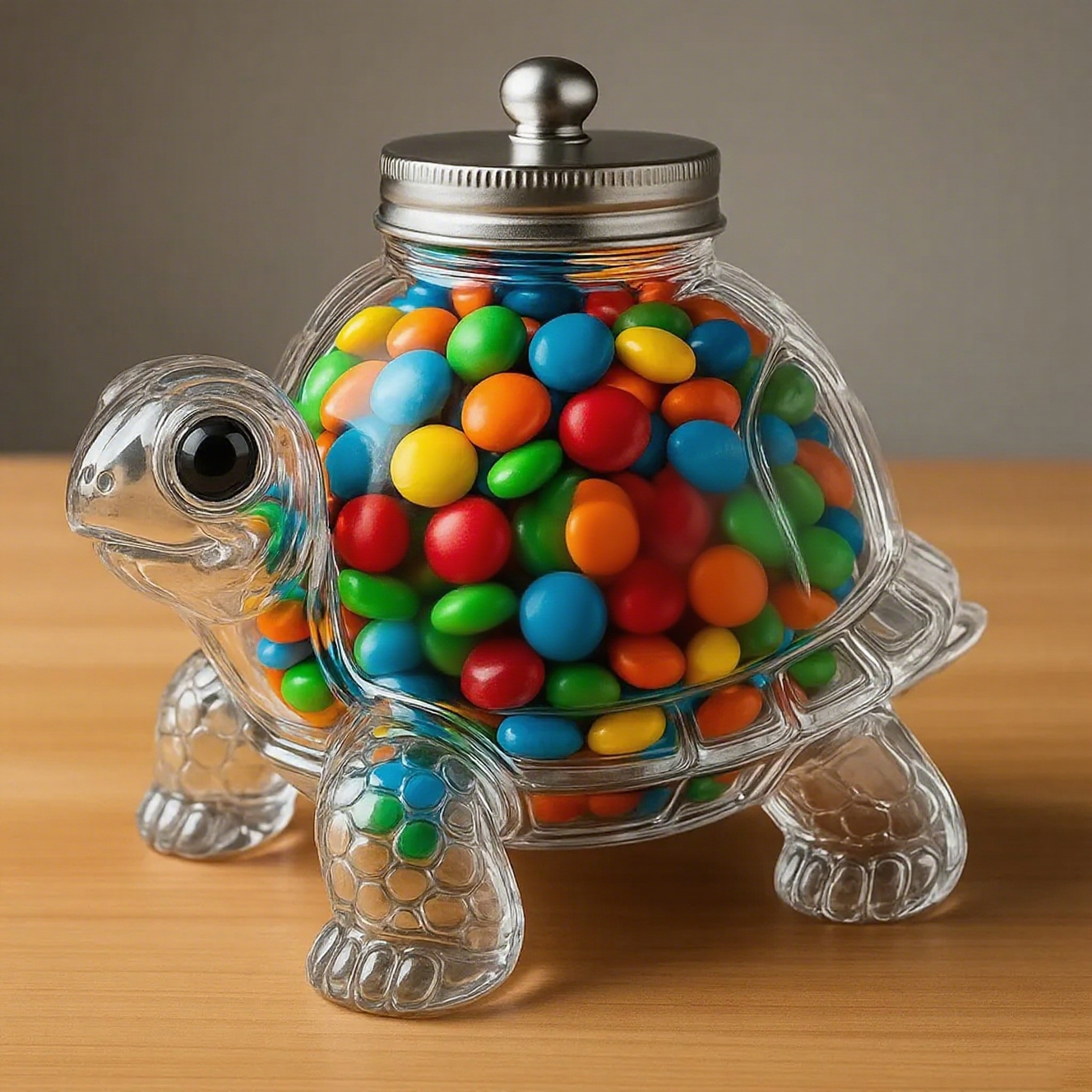 Unique Halloween Glass Candy Jar