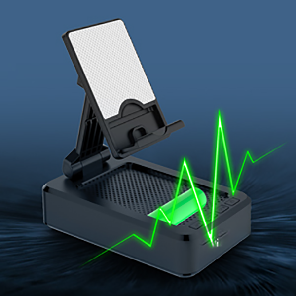 HD Surround Sound Phone Holder with Wireless Bluetooth Speaker