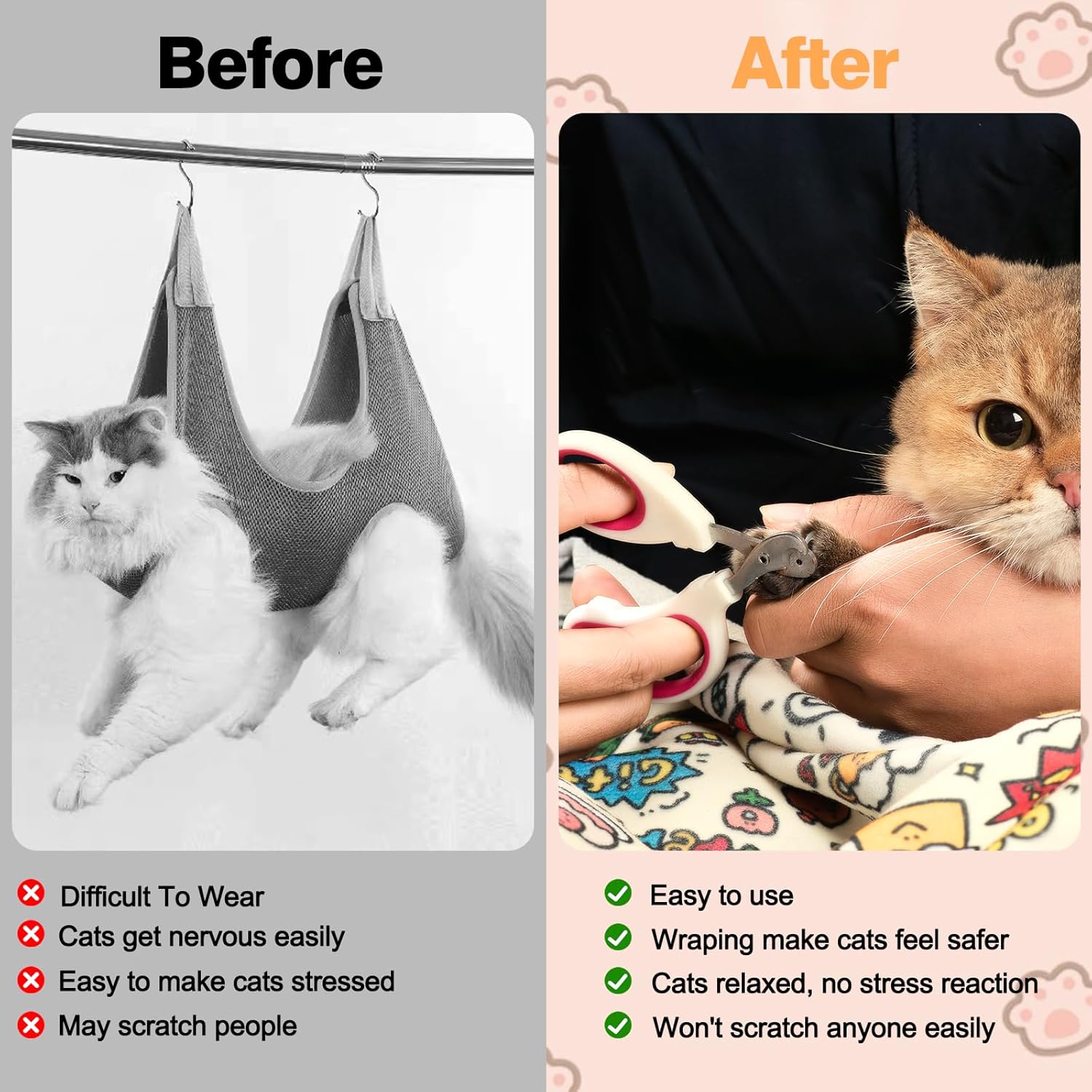 Cat Grooming Wrap