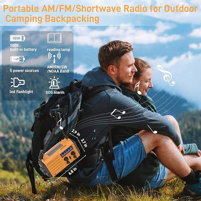 Emergency Radio with NOAA Weather Alerts