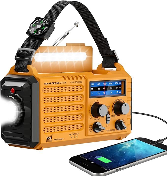 Emergency Radio with NOAA Weather Alerts