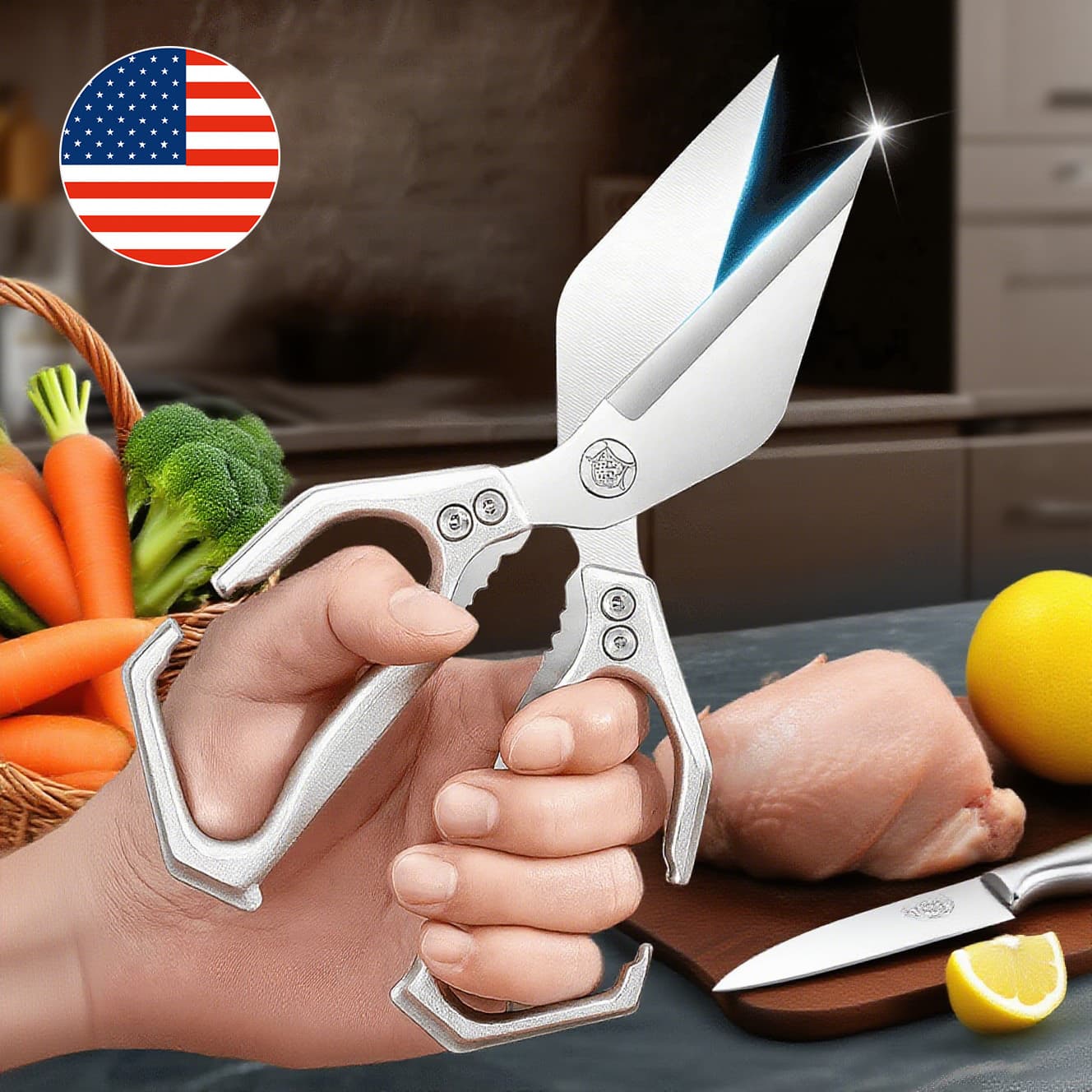 ✂️Multifunctional Heavy-Duty Kitchen Shears