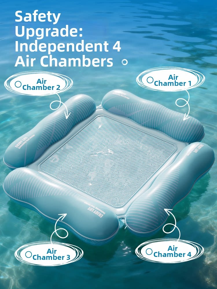 Luxury Mesh Float Lounge – Premium Pool Float for Ultimate Relaxation & Style