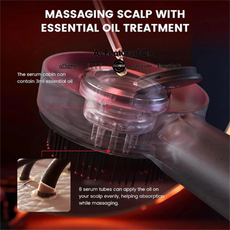 3 IN 1 RED LIGHT SCALP MASSAGER