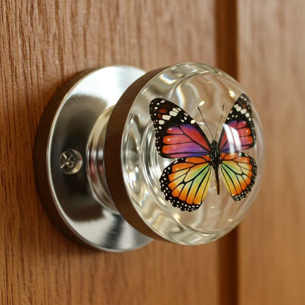 Universal Crystal Ball Decorative Door Handle