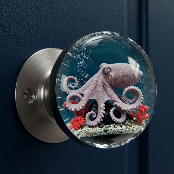 Universal Crystal Ball Decorative Door Handle