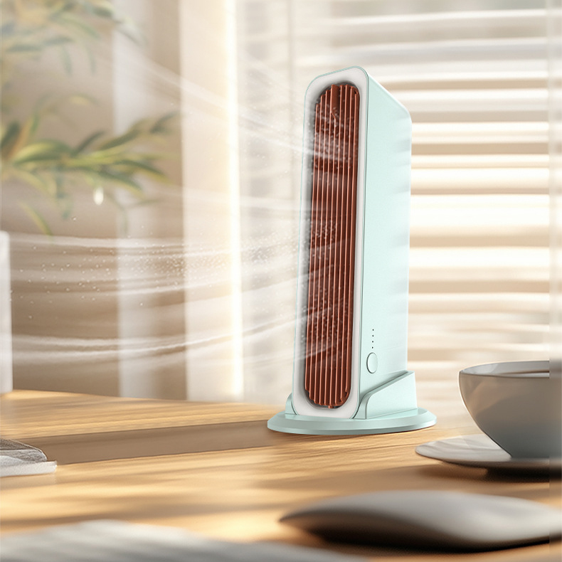 Portable wireless charging bladeless tower fan wall mounted air conditioning fan cooling fan