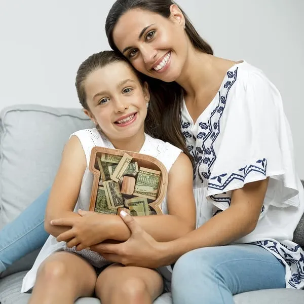 🔥49% OFF - Wooden Kids Letter Piggy Bank- Best Gift For Kids🎁