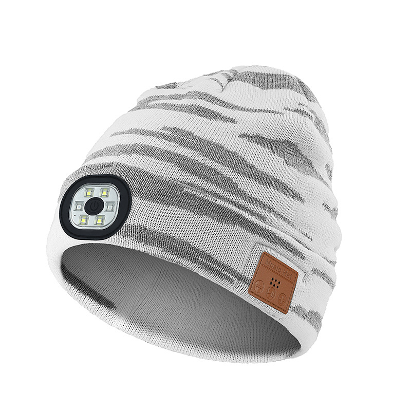 Stay Warm Bluetooth Hat with Light