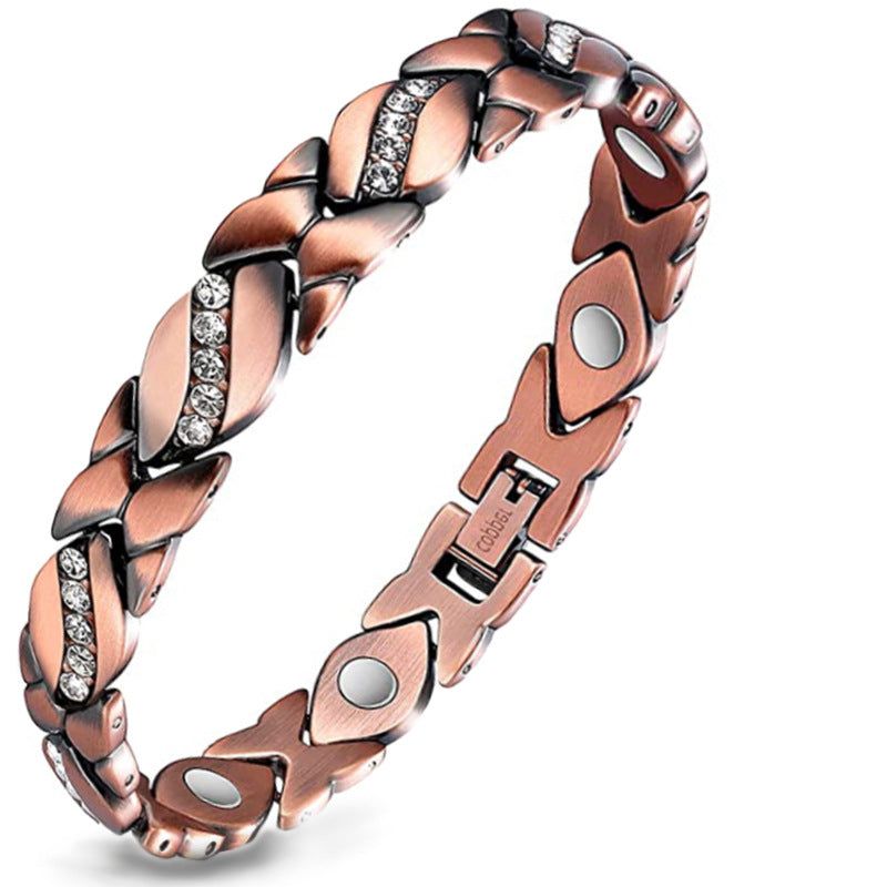 Copper magnetic bracelet——Relieve fatigue and promote blood circulation❤️