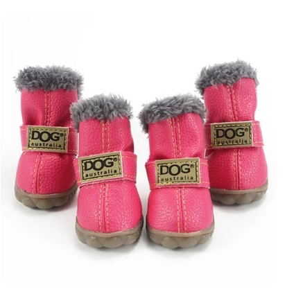 Dog Winter Boots Snow Booties Set of 4