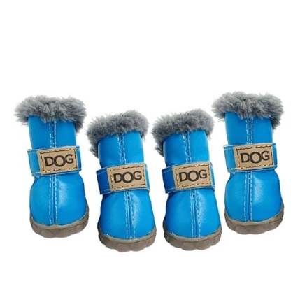 Dog Winter Boots Snow Booties Set of 4