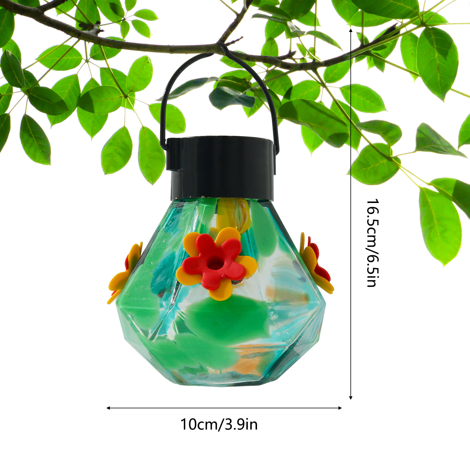 Hummingbird Feeder with Solar Light