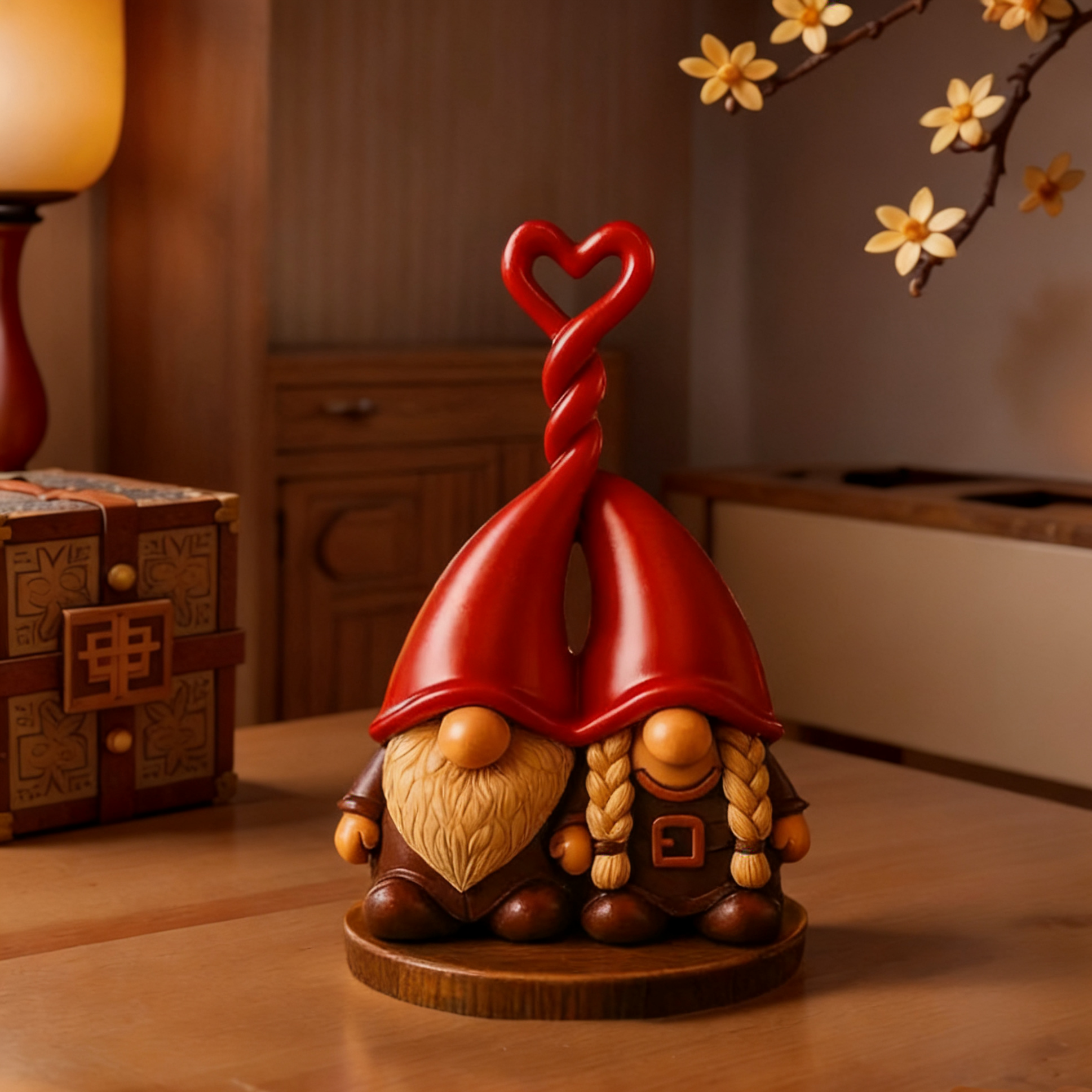 ❤️🎄 “Love That Lasts a Lifetime” Gnome Figurines