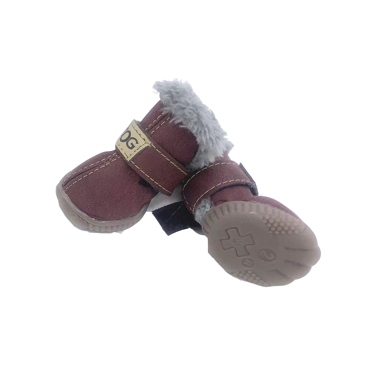 Dog Winter Boots Snow Booties Set of 4