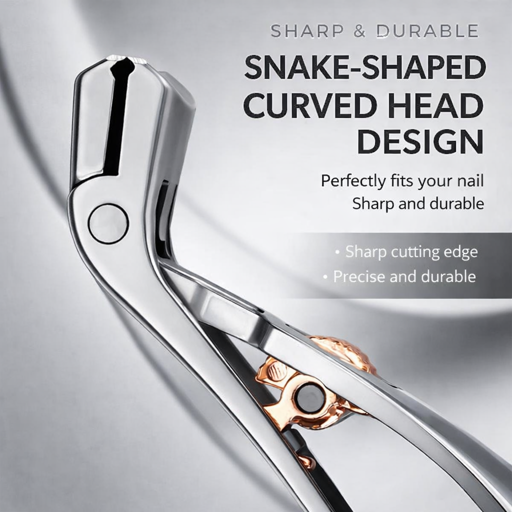 Heavy-Duty Safety Nail Clipper – Easy Trimming for Seniors