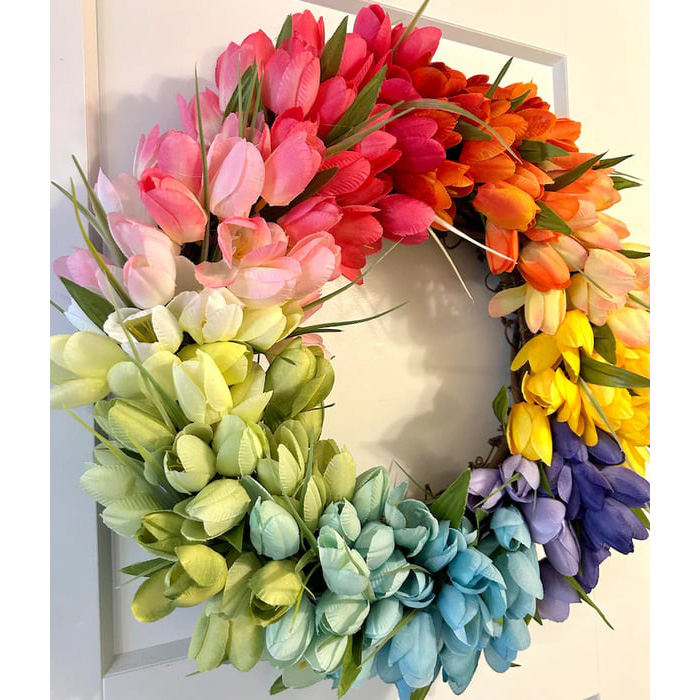 💐UV Resistant Lifelike Artificial Tulips Flowers