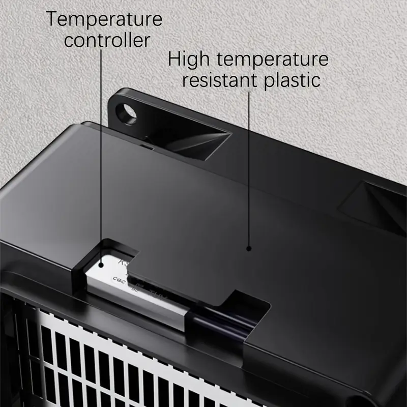 600W PTC Ceramic Wall-Mounted RC Space Heater