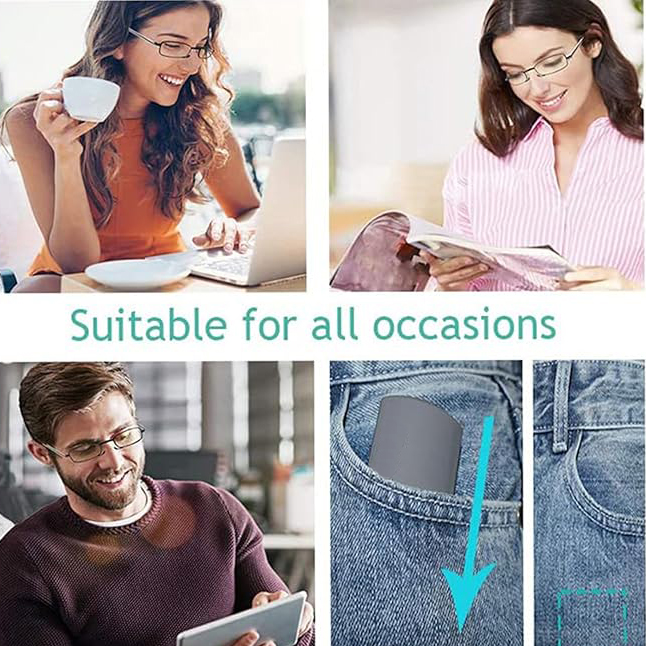 Folding Blue Light Blocking Reading Glasses