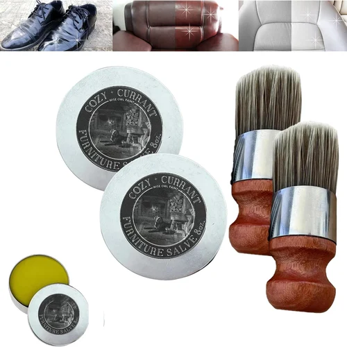 Wise Owl Furniture Salve & Brush