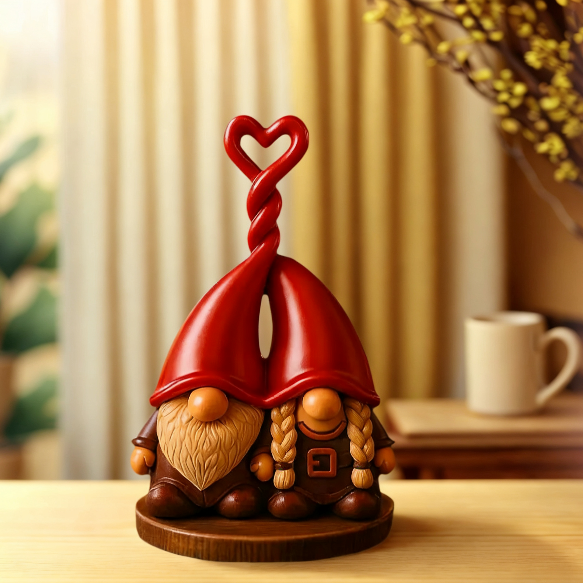 ❤️🎄 “Love That Lasts a Lifetime” Gnome Figurines