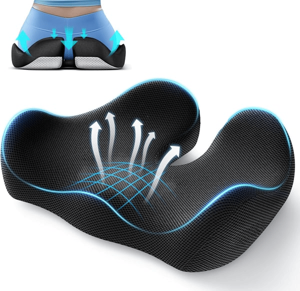 Ergonomic Memory Foam Seat Cushion