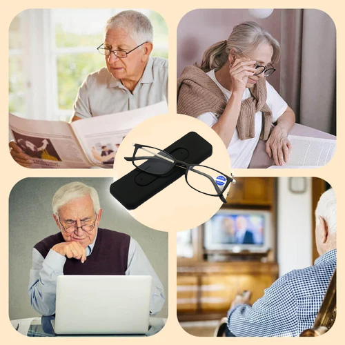HOT SALE-40% OFF - Portable anti-blue light presbyopia eyeglass