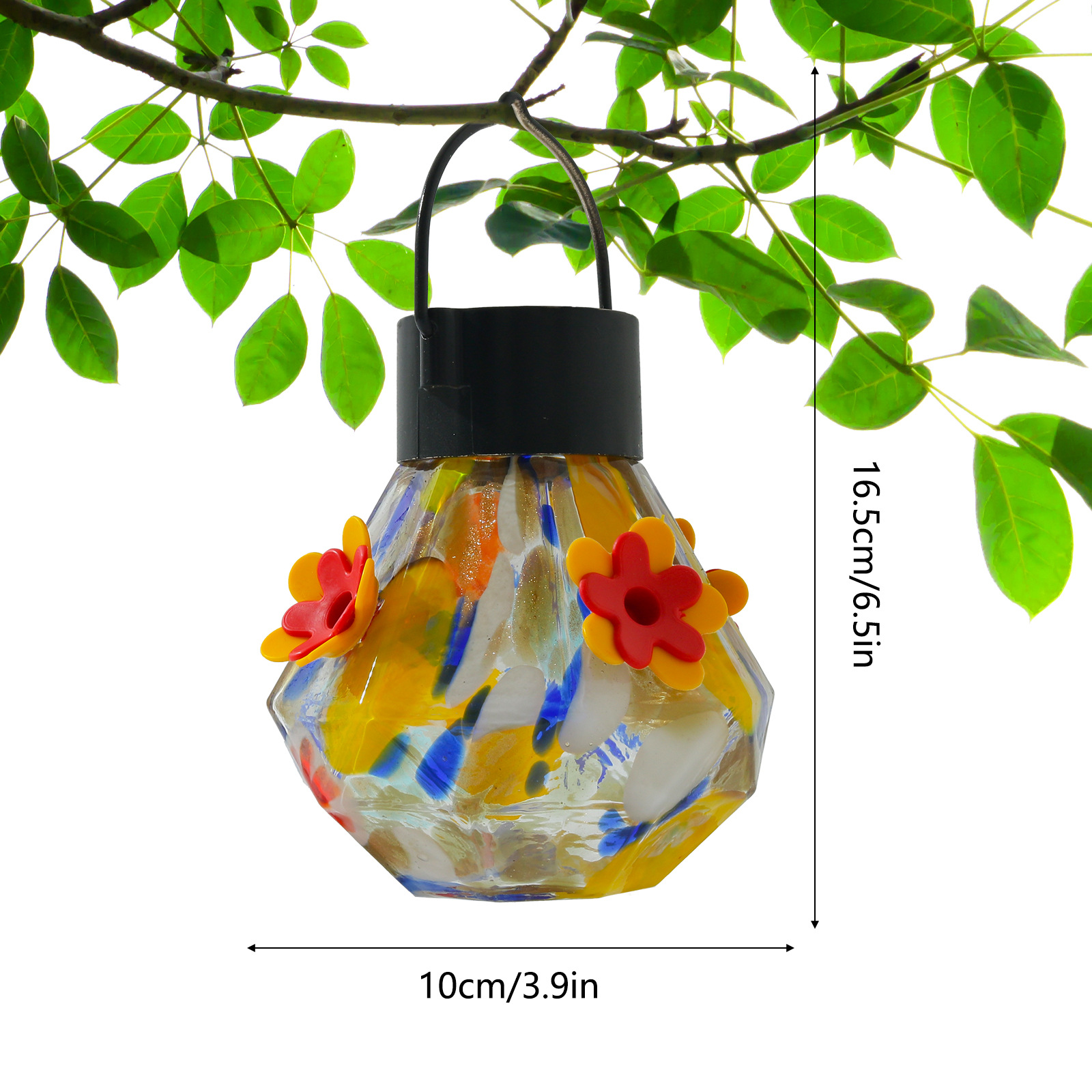Hummingbird Feeder with Solar Light