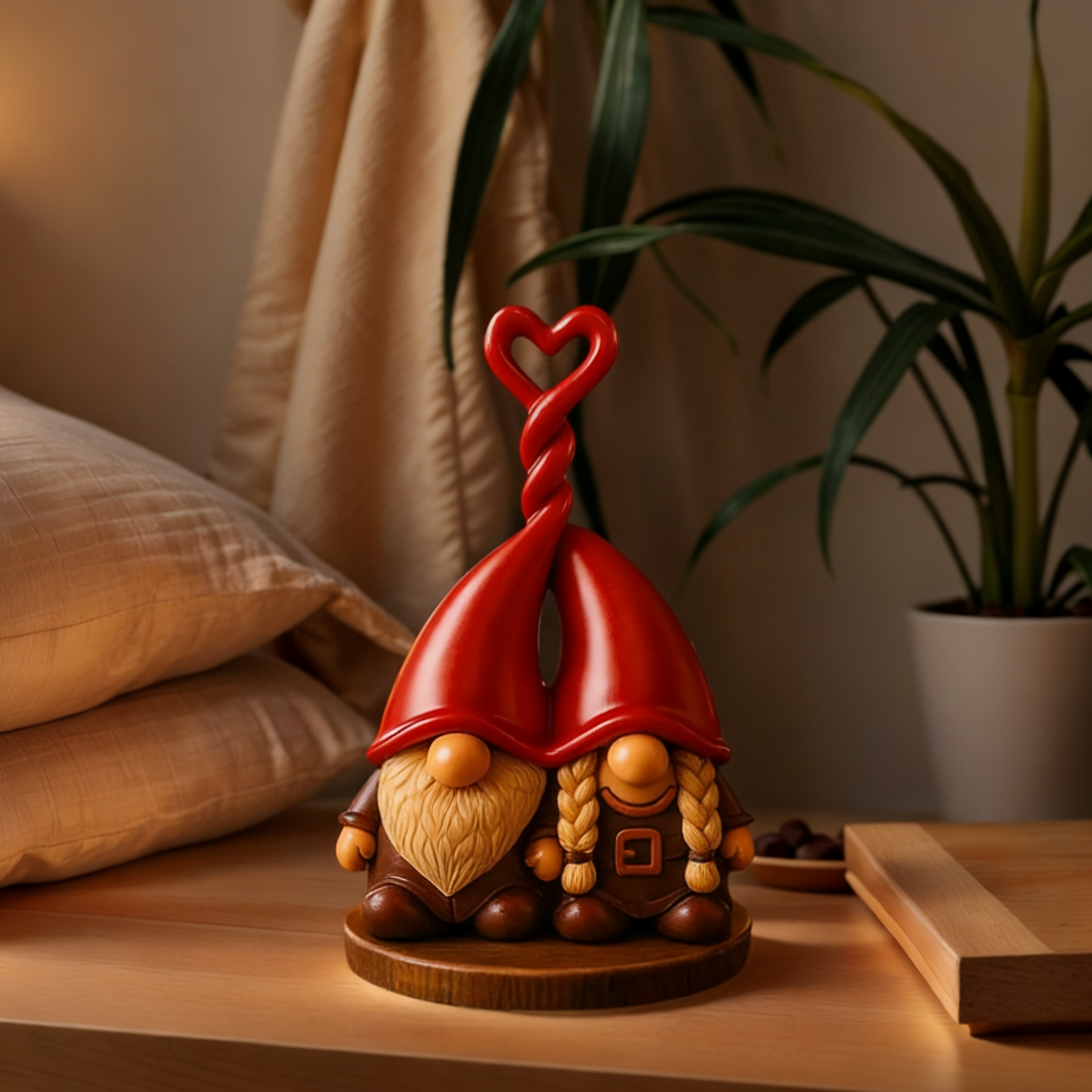 ❤️🎄 “Love That Lasts a Lifetime” Gnome Figurines