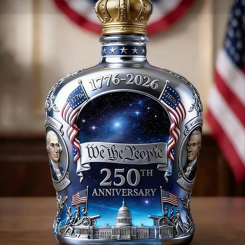 🇺🇸 250th Anniversary Glass Set – 1776-2026 Patriotic Keepsake 🎖️✨
