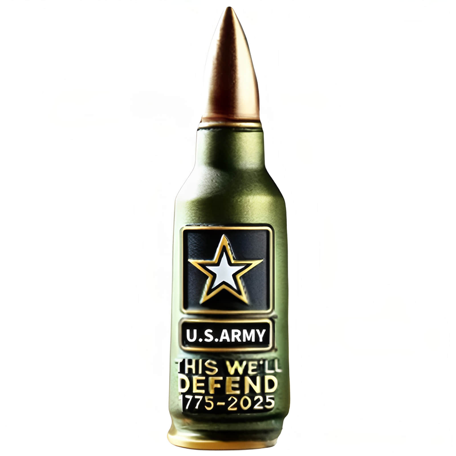 250th Anniversary Military Commemorative Bullet