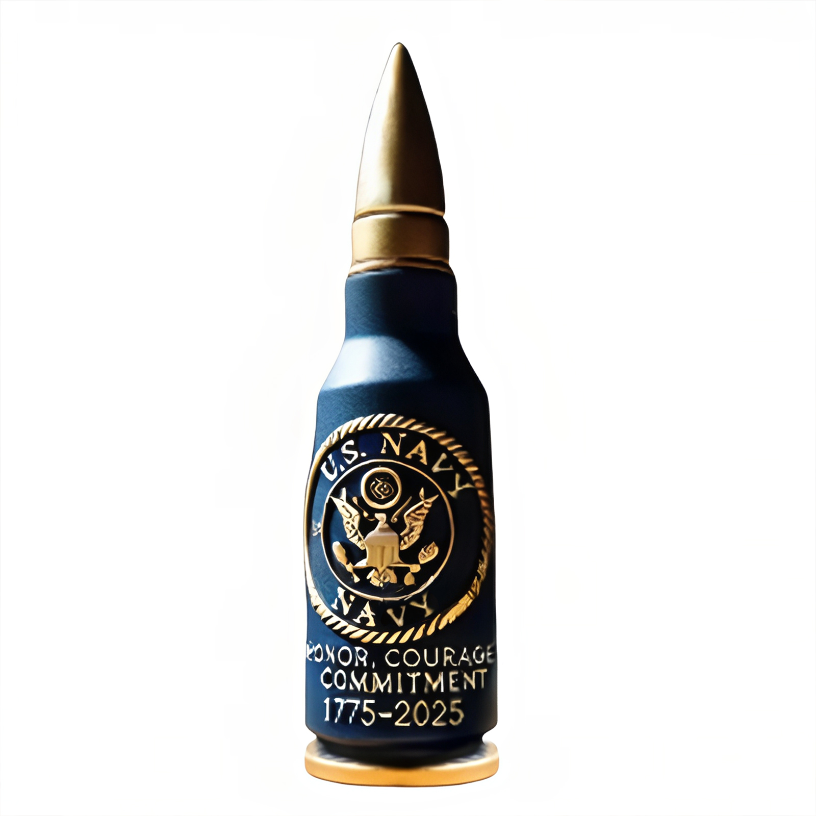 250th Anniversary Military Commemorative Bullet
