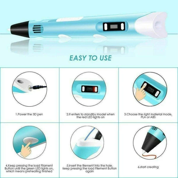 🔥Biggest Sale - 49 % Discount🔥3D Printing Pen