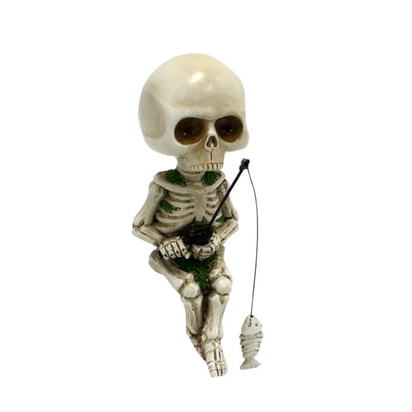 🎁Fishing Skeleton Garden Accessory