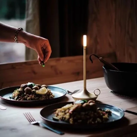 LED Modern All Aluminum Ambient Lamp