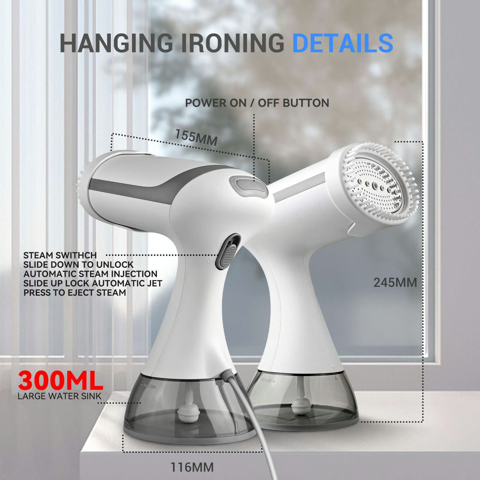 2000W Handheld Steamer