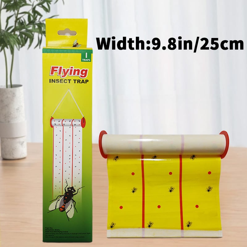 🏡🦟 Giant Sticky Fly Trap Roll