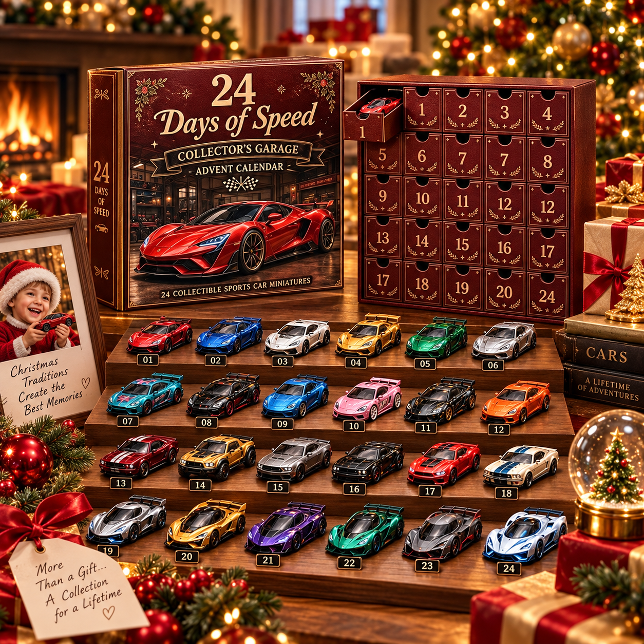 24-Day Sports Car Advent Calendar