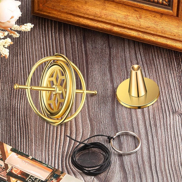 🔥Last Day 49% OFF- Precision Gyroscope Metal Anti-Gravity Spinning Top