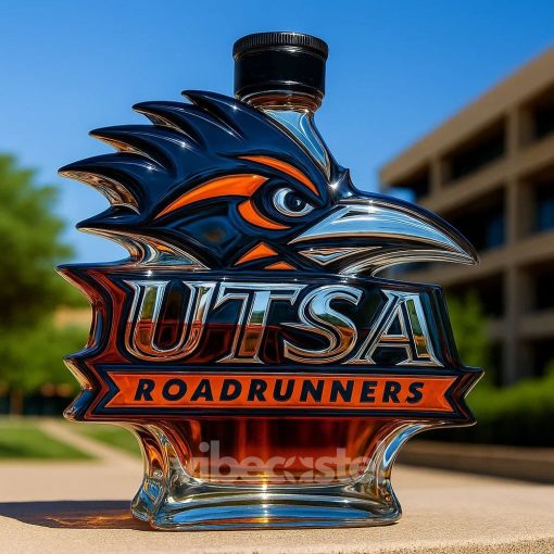 UTSA Roadrunners Limited Edition Whiskey Bottle