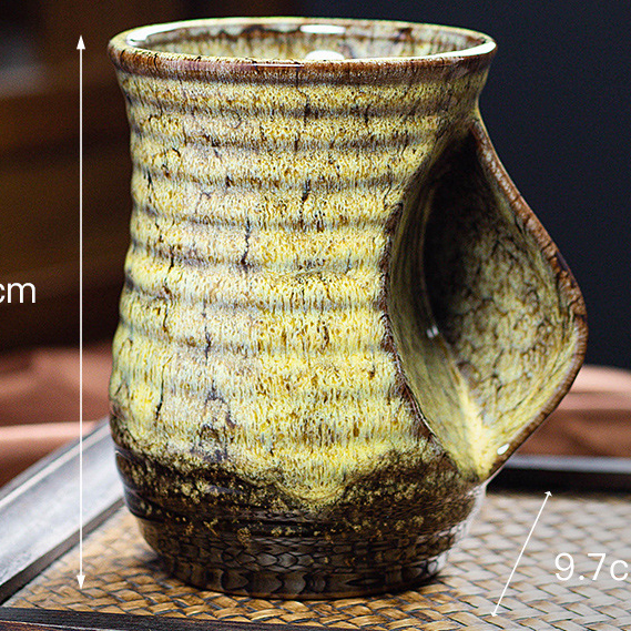 19 Oz Ceramic kiln Hand Warmer Coffee Mug