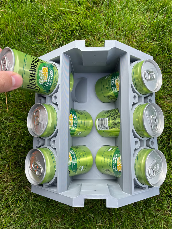 Car Engine Block cooler - Inspired Can Cooler Shaped Like Pistons