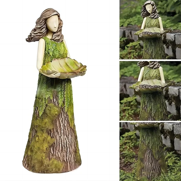 🔥HOT SALE - 49% OFF🔥🔥 Forest Girl Bird Feeder
