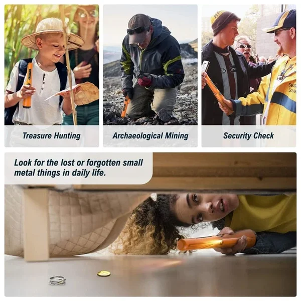 Metal Detector-360° Precision Search